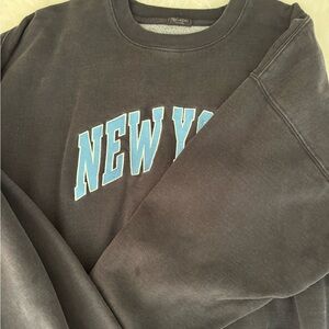 New York crewneck Brandy